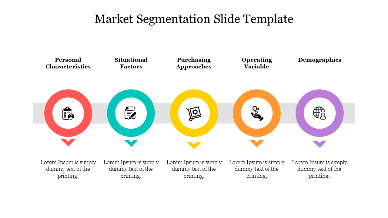 Market Segmentation Slide Template